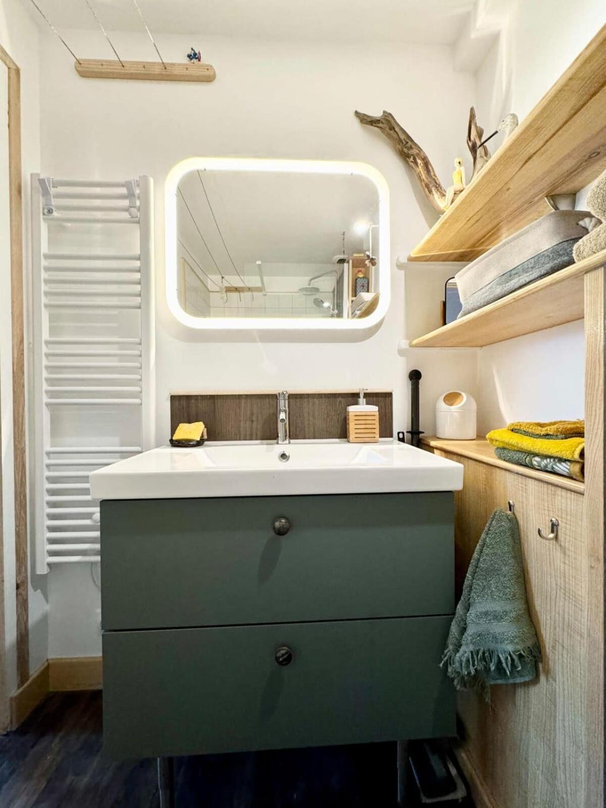 Duplex En Bord De - Port De Kernevel Apartment
