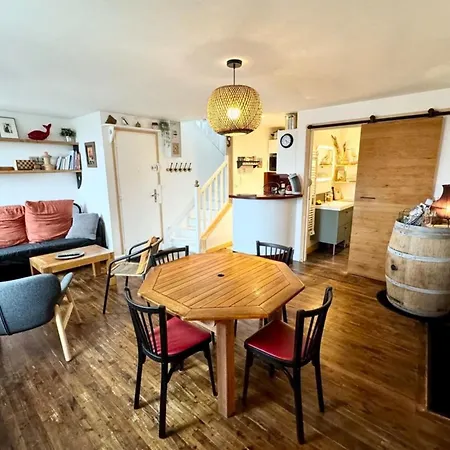 Charmant Duplex En Bord De Mer - Port De Kernevel Larmor-Plage Extérieur photo