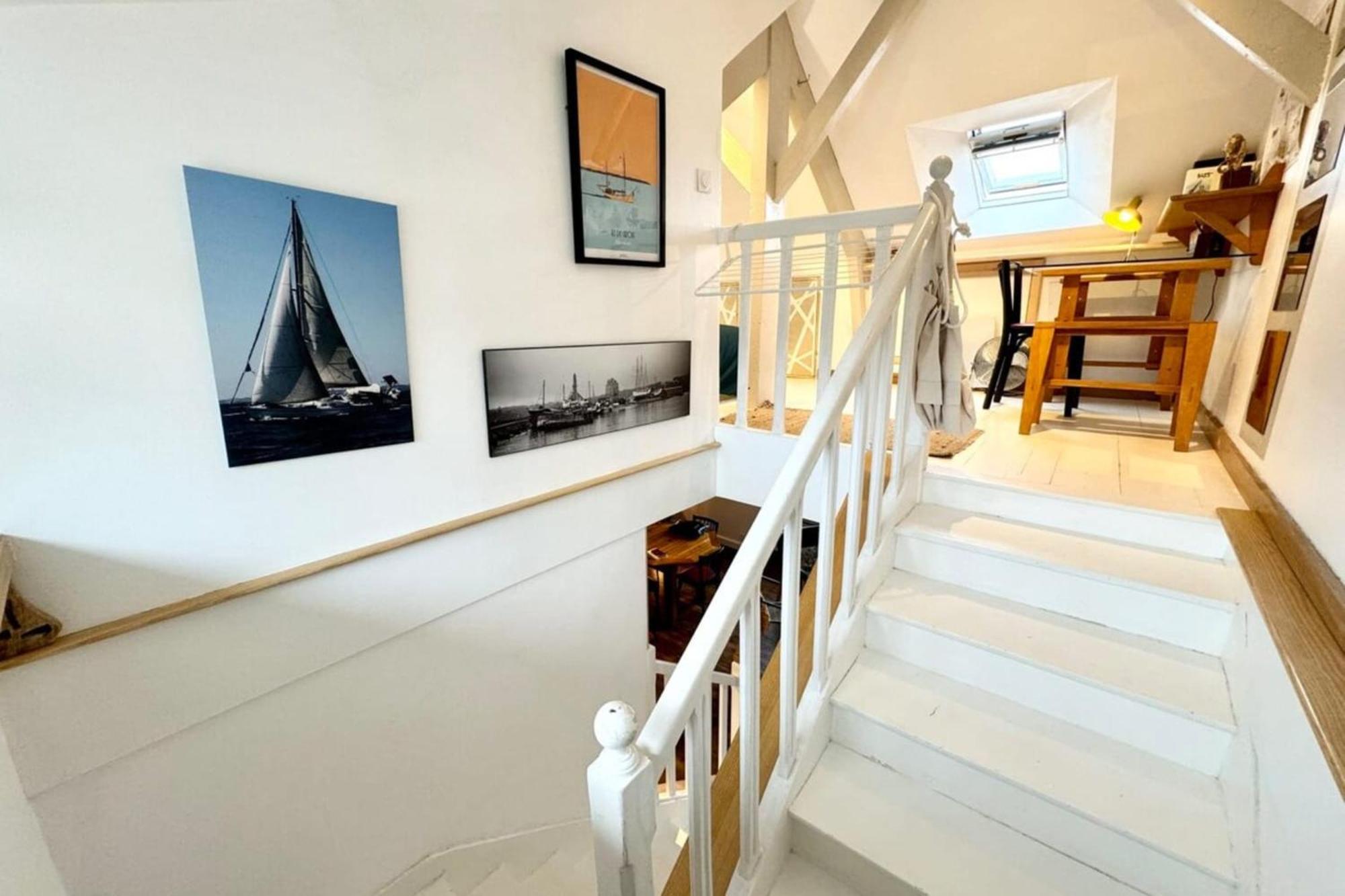 Duplex En Bord De - Port De Kernevel Apartment Larmor-Plage